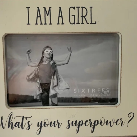 Six trees 4 X 6 girl picture frame - Picture 2 of 5